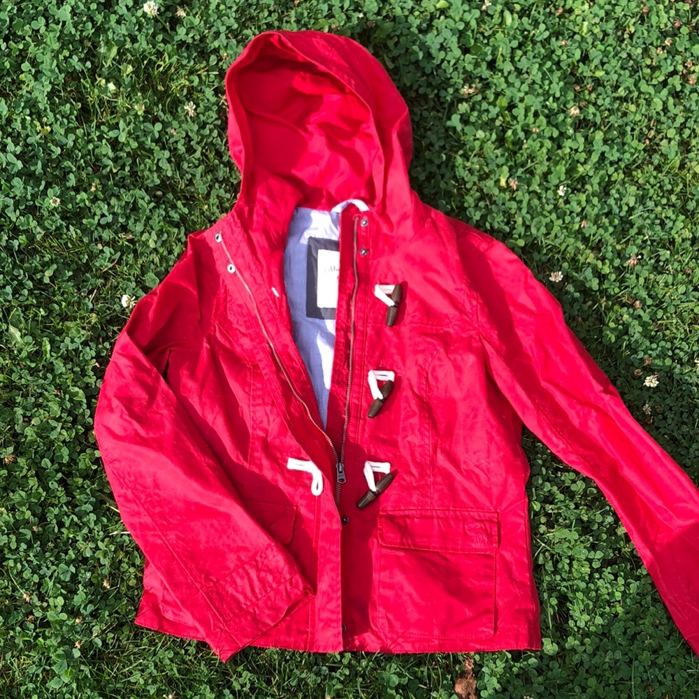 Vintage Kids Size large Abercrombie & Fitch Wax Canvas Water Resistant Jacket